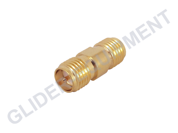 RP-SMA female -> RP-SMA female coax adapter [CX-0008]